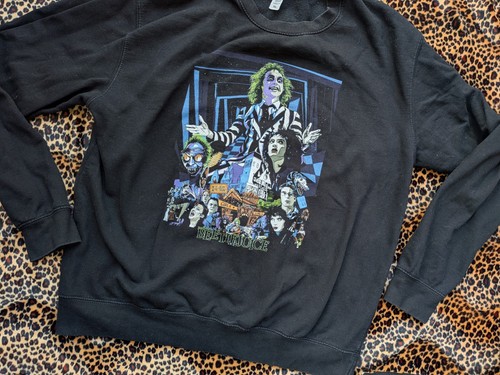Beetlejuice black sweatshirt - black,