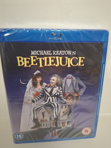 New sealed beetejuice blu ray - new,