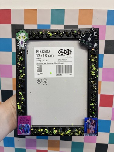 Beetlejuice photo frame - beetlejuice,