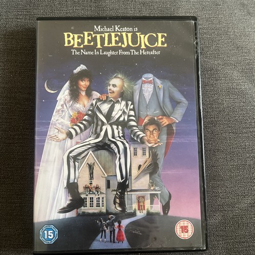 Beetlejuice dvd 1988 - dvd,