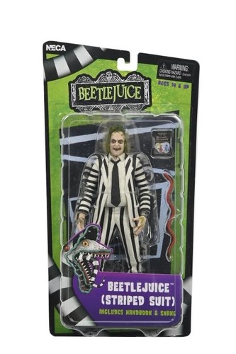 Neca beetlejuice black and - neca,