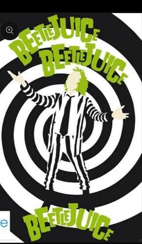 Beetlejuice spiral poster x - beetlejuice,