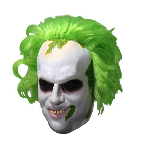 Beetlejuice mask with - beetlejuice, hair