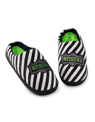 Beetlejuice mule slippers - slippers, |