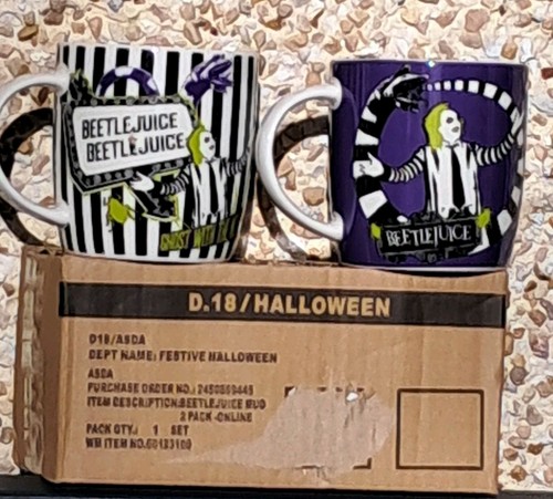 Beetlejuice mugs set 2 - beetlejuice,